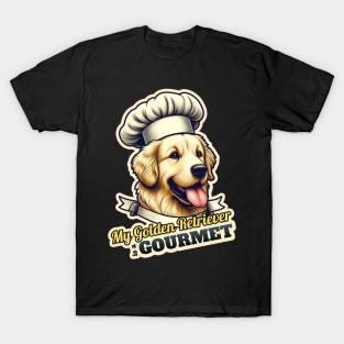 Golden Retriever Chef 3 T-Shirt
